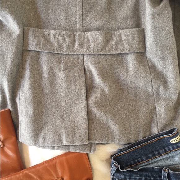 Old Navy NWOT Double Breasted Pea Coat Gray Small - Picture 4 of 8